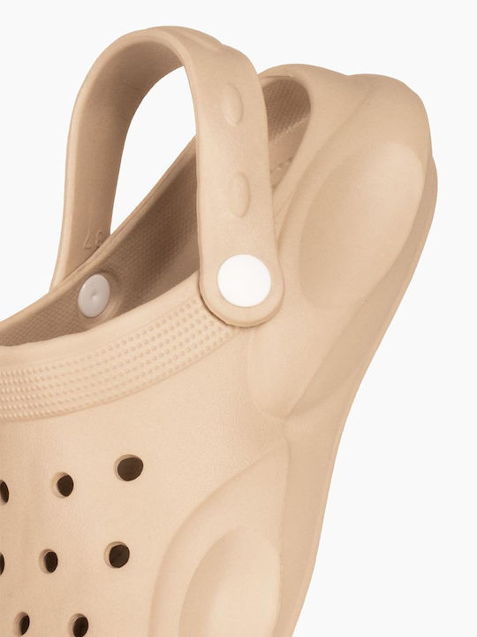 Sabino Damen Clogs Beige