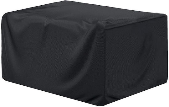 Impermeabil Protecție Capac Canapea 152x104x71buc în Culoare Negru 1buc