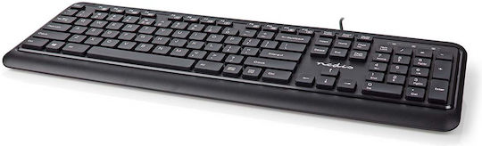 Nedis US 104 Клавиатура Международен Английски Език