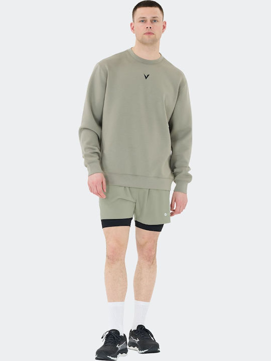 2-in-1 Sport Herren Bermuda Dried Sage