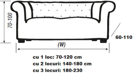 Sofazip Chesterfield Husă Elastică Fotoliu Gri deschis 1buc SZCHSPTGRIDESCHIS