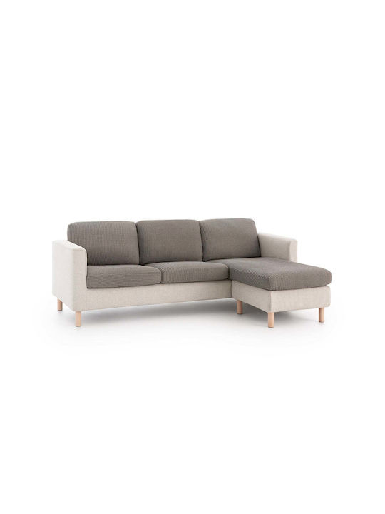 Sofazip Ελαστικό Κάλυμμα Σκαμπό Dark Grey 65εκ.