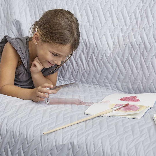 Sofazip Tagesdecke King Size Pink 270x270cm