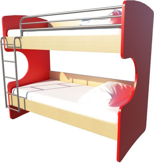 Scrillbunk Κουκέτα Μονή για Στρώμα 90x190cm
