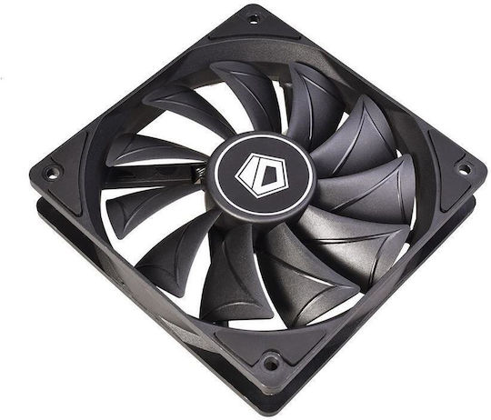 ID-Cooling Ventilator Pentru Carcasă 120mm (1800rpm / 74.5cfm) Fără Iluminare LED și Conexiune 4-Pin PWM