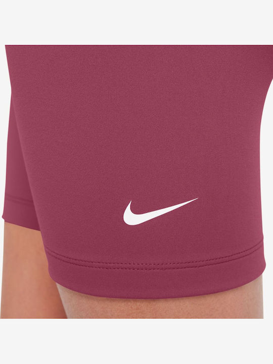 Kids Legging Sports Short Dri-Fit Sweet Beet/white One