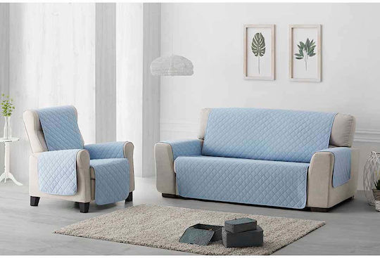 Sofazip Elastic Cover for Armchair Azure-beige 55εκ. 1pcs SZMATAZBE