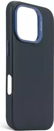 Decoded Back Cover Δερμάτινο 1mm Navy Μπλε (iPhone 16 Pro)