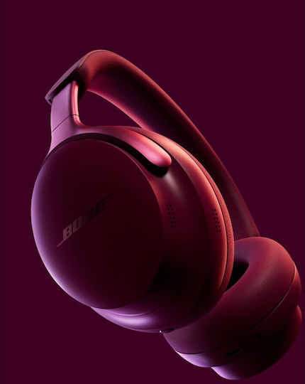 Bose Quietcomfort Ultra Wireless / Wired Over Ear Headphones with 24 Hours Playing Time and Quick Charge Limited Edition Plum