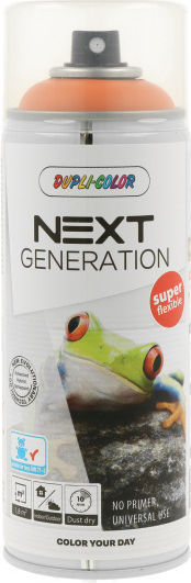 Dupli Color Spray Paint Next with Matt Effect Budapest Orange 400ml