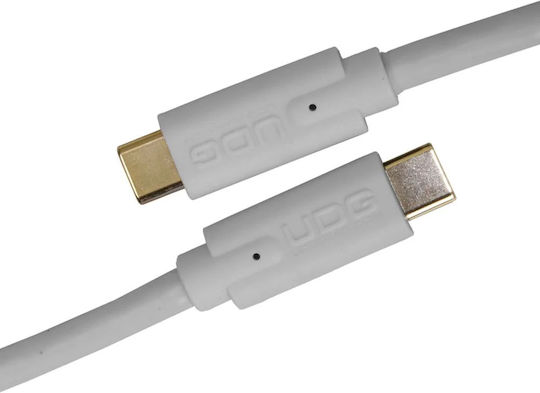 UDG USB 3.2 Cable USB-C male - USB-C Λευκό 1.5m U99001WH