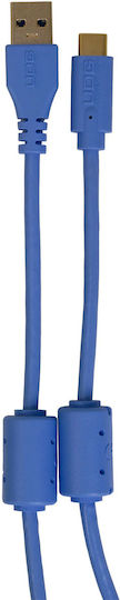 UDG Ultimate USB 3.0 Kabel USB-C männlich - USB-C Blauer 1,5 m U98001LB
