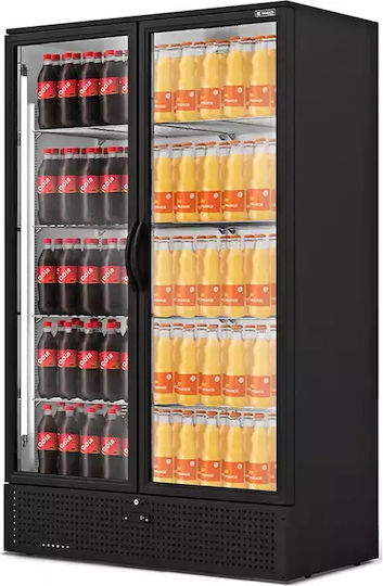 Sanden Intercool Frigider pentru băuturi 477lt Cu două uși Înălțime182xLățime90xAdâncime53cm