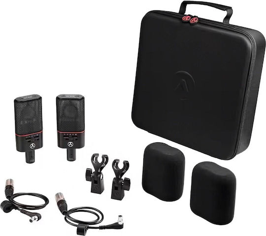 Austrian Audio OC818 Dual Set Go Σετ Πυκνωτικό Μικρόφωνο XLR Shock Mounted για Studio