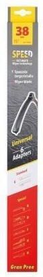 Lampa Gran Pree Υαλοκαθαριστήρας Αυτοκινήτου Οδηγού 380mm Universal Audi A1 Ford Fiesta / Tourneo Courier / Transit Courier Nissan Juke / Qashqai / Qashqai+2 Alfa Romeo Mito Chevrolet Aveo / Spark