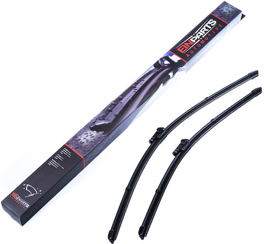 Einparts Front Set Car Wiper Blades 600mm/500mm