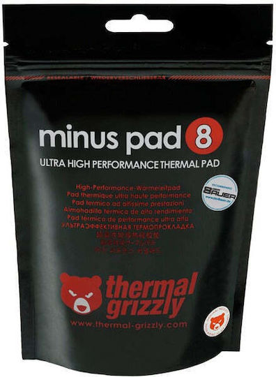 Thermal Grizzly Minus Pad 8 30 x 30 x 1,0 мм Бежов