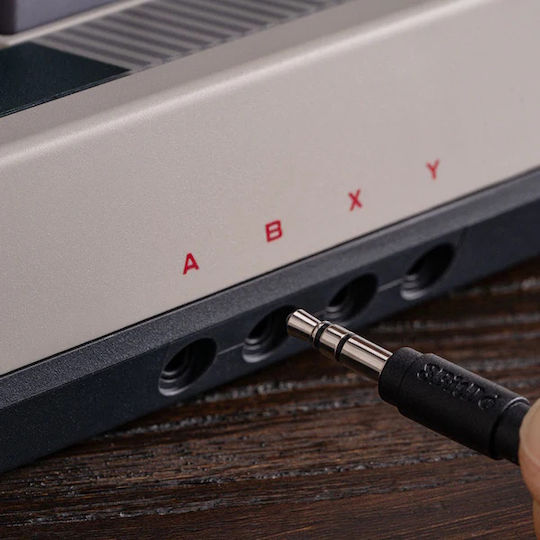 8Bitdo Retro N Edition Ασύρματο Gaming Μηχανικό Πληκτρολόγιο με Custom διακόπτες (Αγγλικό US) Γκρι