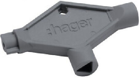 Hager Κλειδί για Πίνακες Ηλεκτρολογικού Πίνακα FL99Z