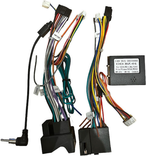 Panoul ușii 2 Din Compatibilă cu Ecranul 9" pentru Mercedes-Benz Vito / Viano 2000-2007