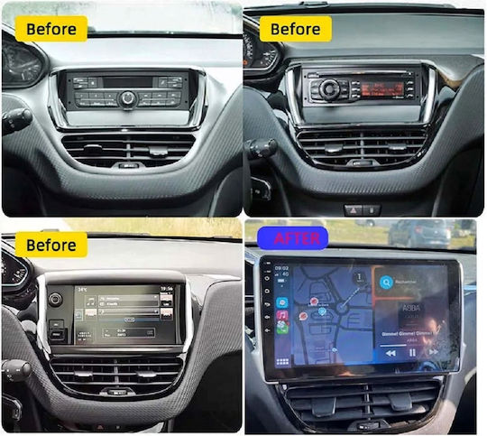 10-inch Navigation Frame Idealstore Wiring Canbus Module Included Compatible Peugeot 2008 I 2013-2019 Mp3 Radio Mp5 Player 2din Android Screen 10 9.7