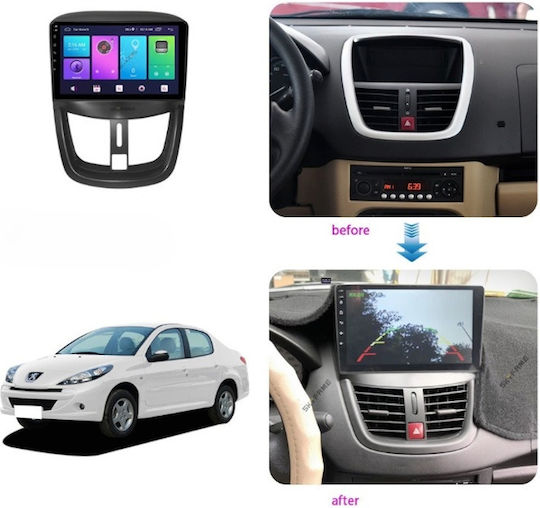 9-inch Navigation Frame Idealstore Wiring Canbus Module Included Compatible Peugeot 207 2006-2015 Mp3 Mp5 Player 2din Android Screen 9 9.7