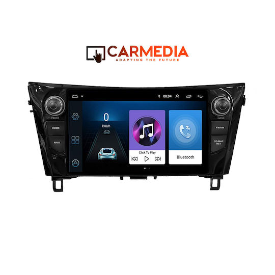 Carmedia Ηχοσύστημα Αυτοκινήτου για Mercedes-Benz CL Class Nissan X-Trail / Qashqai 2014-2021 (Bluetooth/USB/WiFi/GPS/Apple-Carplay/Android-Auto) με Οθόνη Αφής 9"