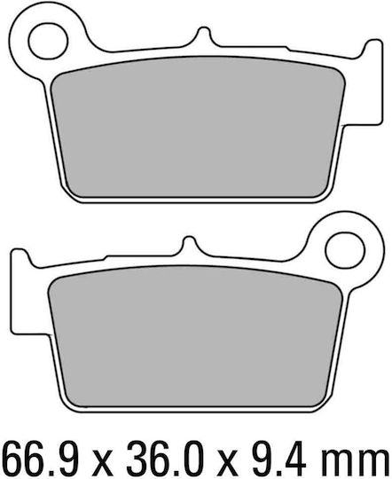 Ferodo Motorcycle Brake Pads Yamaha YZ 450 F 08 for Kawasaki KXF 250 Yamaha WRF 250