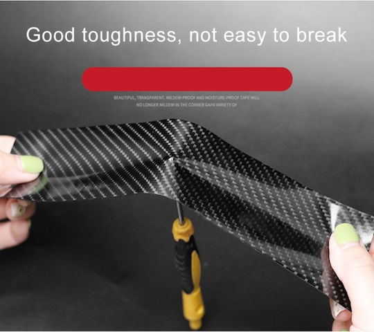 3M Αυτοκόλλητη Ταινία Αυτοκινήτου Carbon 1000 x 5cm σε Μαύρο Χρώμα