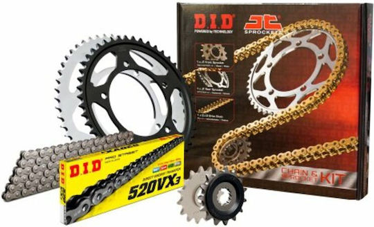 Kawasaki Chain & Sprocket Kit (15-46-520VX) for Kawasaki ER6-n 2007-2016