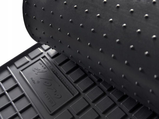 Frogum Set of Front and Rear Mats 4pcs for Renault Clio 2019 Black