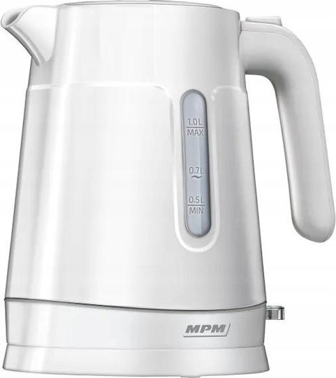 MPM Βραστήρας 1lt 2200W Λευκός