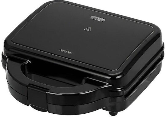 MPM Sandwich Maker Grill 750W Neagră