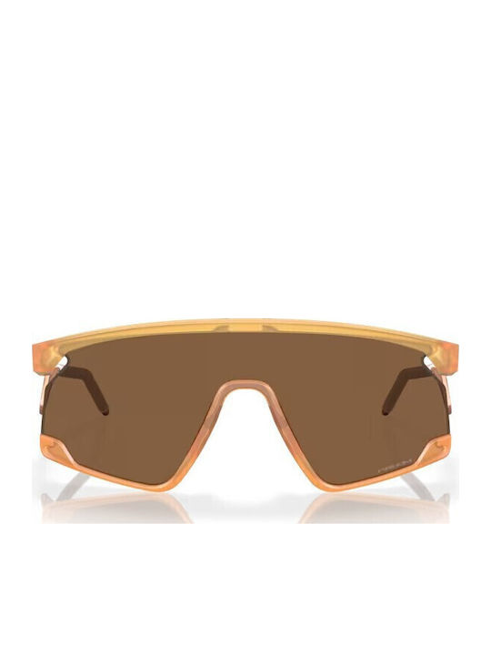 Oakley Bxtr Γυαλιά Ηλίου Πορτοκαλί με Κοκκάλινο Σκελετό