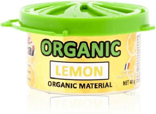 Feral Car Air Freshener Can Console/Dashboard Organic Collection Lemon 40gr