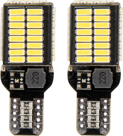 AMiO Lamps Car W16W Canbus LED 6000K Cold White 12-24V 2pcs