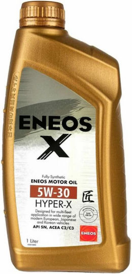 Eneos X Hyper-X Συνθετικό Λάδι Αυτοκινήτου 5W-30 1lt