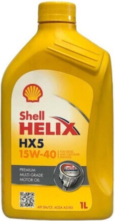 Shell Helix HX5 Λάδι Αυτοκινήτου 15W-40 1lt