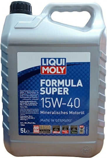 Liqui Moly Formula Super HD Масло за Автомобили 15W-40 5лт