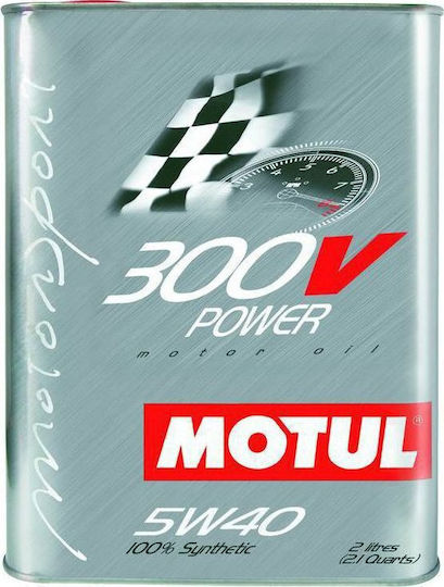 Motul 300V Competition Συνθετικό Λάδι Αυτοκινήτου 5W-40 2lt