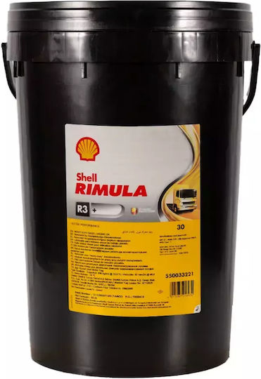 Shell Rimula R3 30 Λάδι Αυτοκινήτου 20lt