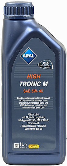 Aral Hightronic Синтетичен Масло за Автомобили 5W-40 1лт