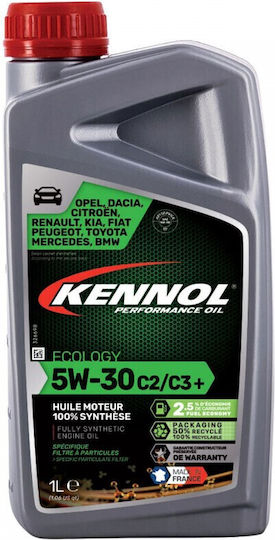 Kennol Synthetisch,Polyester/Cotton/Leather Autopflegeöl 5W-30 1Es
