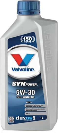 Valvoline Synpower MST Συνθετικό Λάδι Αυτοκινήτου 5W-30 1lt 022260
