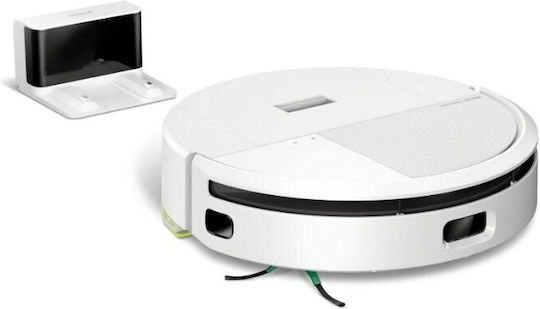 iRobot Roomba Combo 205 DustCompactor Robot Vacuum Cleaner with Laser Mapping and 2000Pa Suction Power White