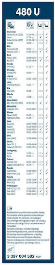 Bosch Standard Ștergător Auto pentru Șofer 475mm