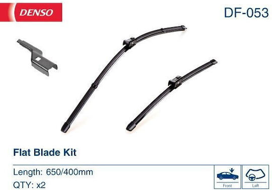 Denso Lamele Ștergătoare Auto Față Spoiler 650/400mm 2 buc Toyota Avensis 11.08-10.18 Fără Articulații