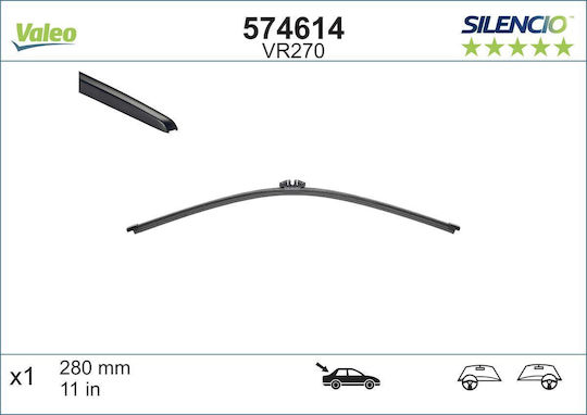 Valeo Rear Car Wiper Blade 280mm for Ford EcoSport / Fiesta / Focus / Kuga BMW X3 (G01)