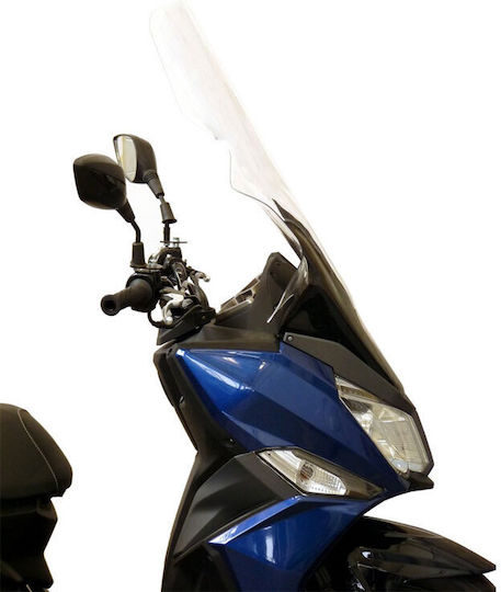 Fabbri Motorcycle Windshield & Windscreen Transparent Visor Sym Jet 14 125-200 2017-2022 3235/E-X