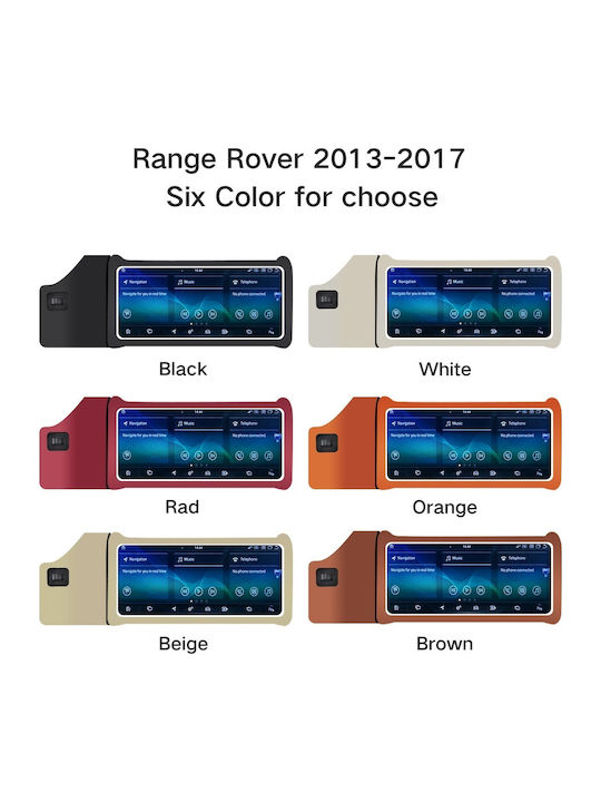 Bizzar Ηχοσύστημα Αυτοκινήτου για Land Rover Range Rover 2013-2017 (Bluetooth/USB/WiFi/GPS/Apple-Carplay/Android-Auto/CD) με Οθόνη Αφής 12.3"